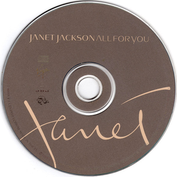 Janet Jackson - All For You - Used CD image 8