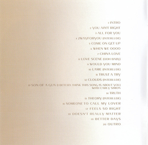 Janet Jackson - All For You - Used CD image 9