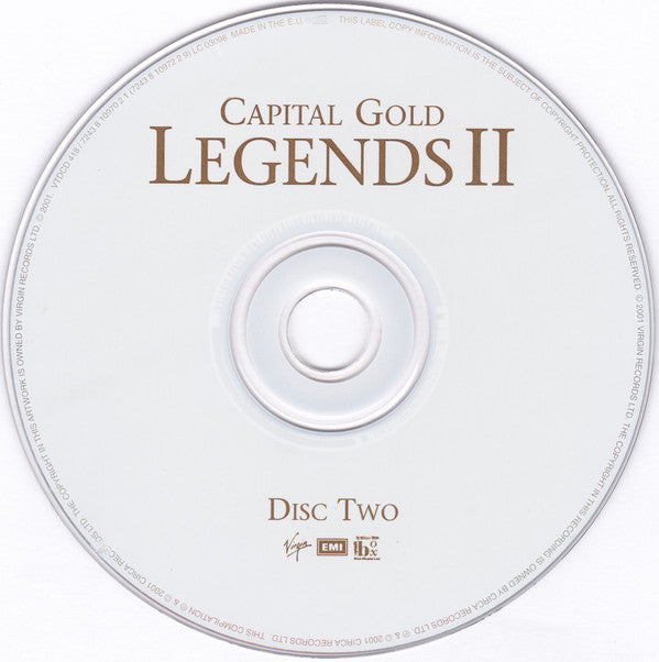 Various - Capital Gold Legends II - Used CD image 4