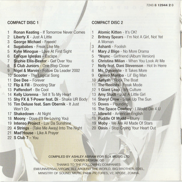 Various - Now That's What I Call Music! 52 - Used CD image 11