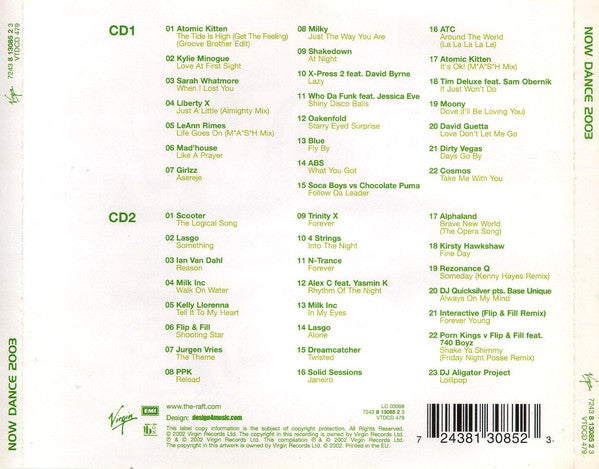 Various - Now Dance 2003 - Used CD image 2