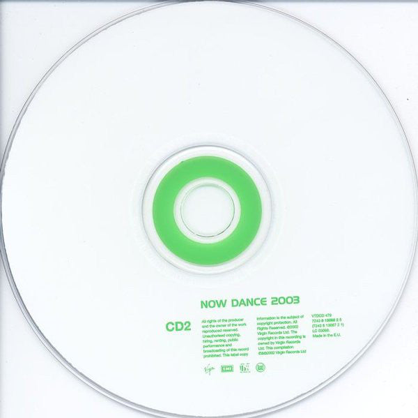 Various - Now Dance 2003 - Used CD image 4