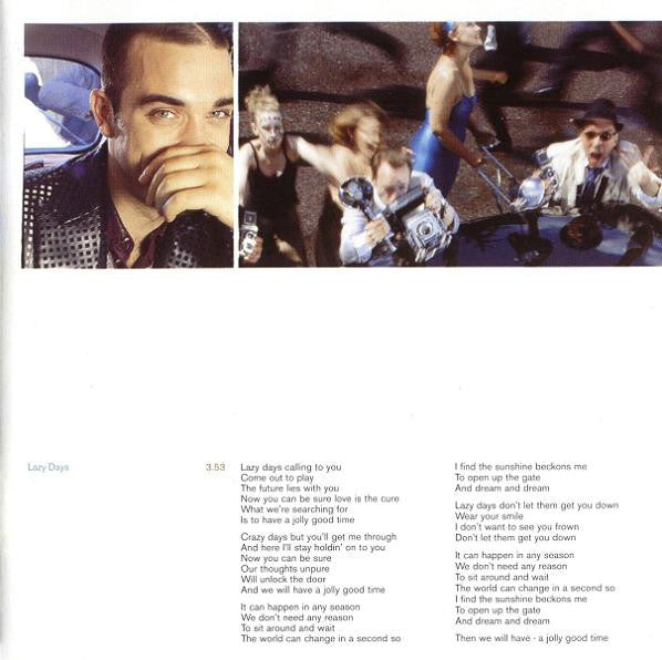 Robbie Williams - Life Thru A Lens - Used CD image 5