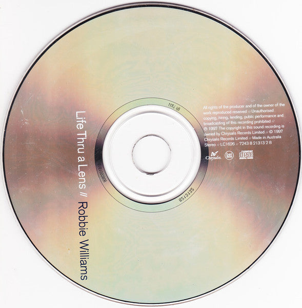 Robbie Williams - Life Thru A Lens - Used CD image 6