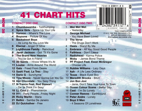 Various - Now That's What I Call Music! 38 - Used CD image 2