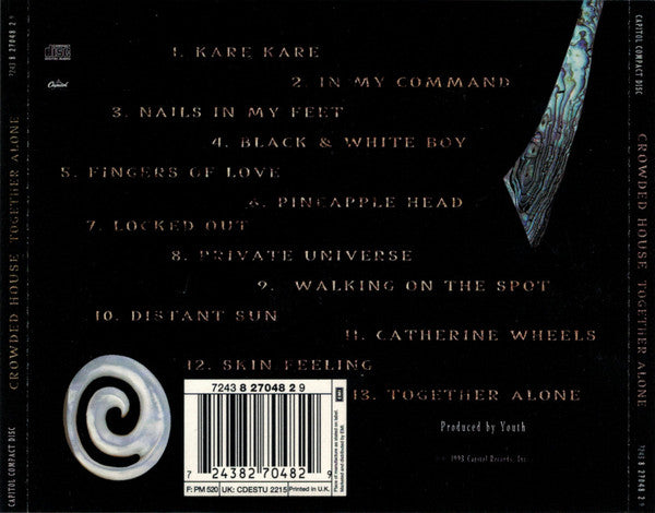 Crowded House - Together Alone - Used CD image 2