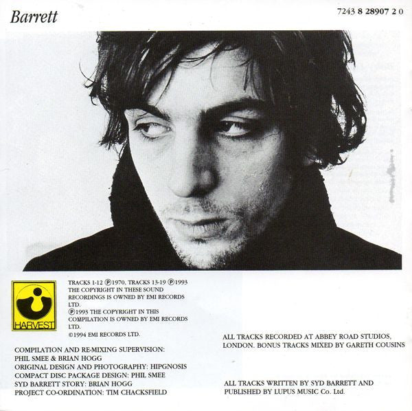 Syd Barrett - Barrett - Used CD image 5