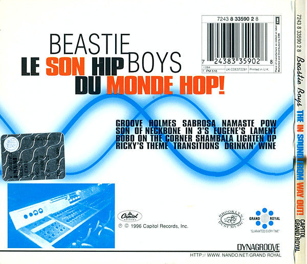 Beastie Boys - In Sound From Way Out! - CD image 3