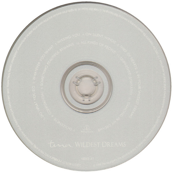 Tina Turner - Wildest Dreams - Used CD image 8