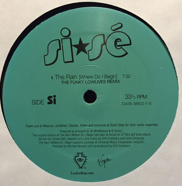 Si*Sé - Funky Lowlives Remix - Used Vinyl Record 12" image 3