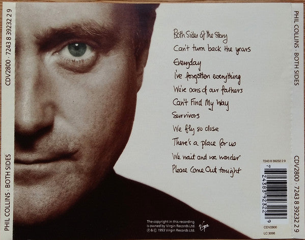 Phil Collins - Both Sides - Used CD image 9