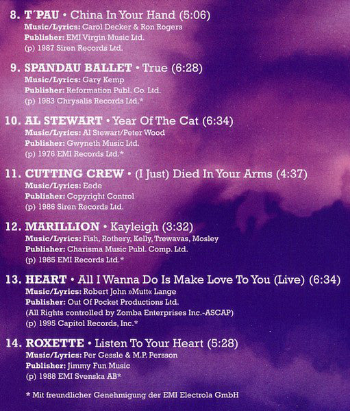 Various - Rock Super Stars Vol.2 - Used CD image 5