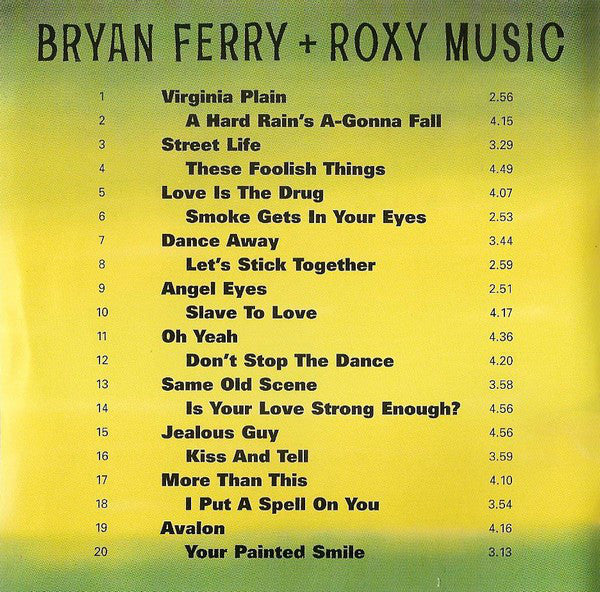 Bryan Ferry - More Than This (The Best Of  + ) - Used CD image 10