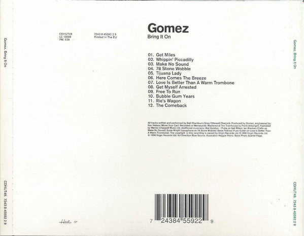 Gomez - Bring It On - Used CD image 3