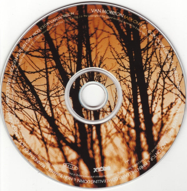 Van Morrison - Back On Top - Used CD image 3