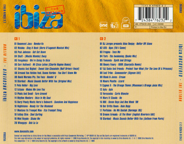 Various - Ibiza Uncovered - The Return - Used CD image 2
