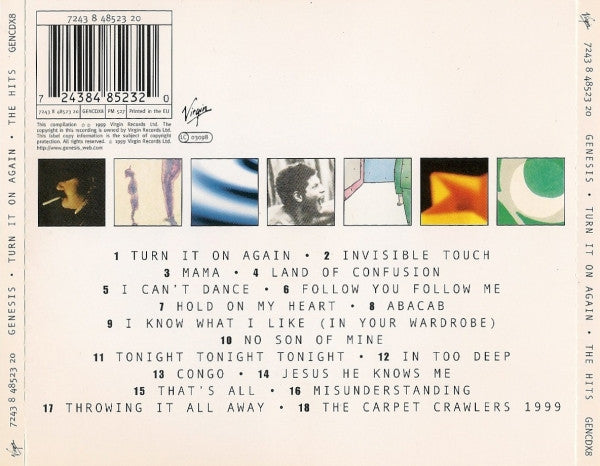Genesis - Turn It On Again (The Hits) - Used CD image 2