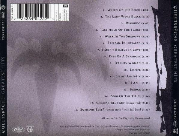Queensrÿche - Greatest Hits - CD image 2