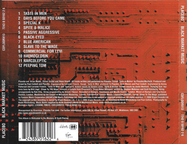 Placebo - Black Market Music - Used CD image 3