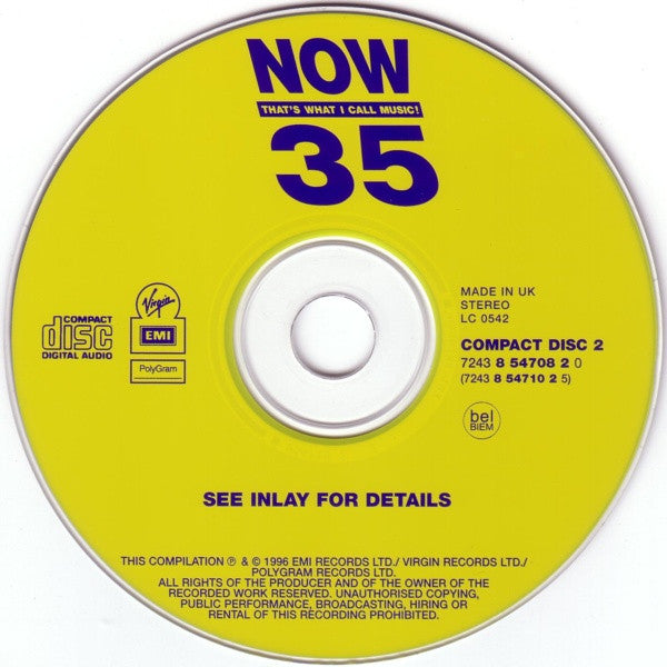 Various - Now That's What I Call Music! 35 - Used CD image 10