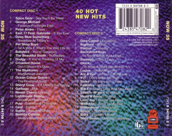 Various - Now That's What I Call Music! 35 - Used CD image 7