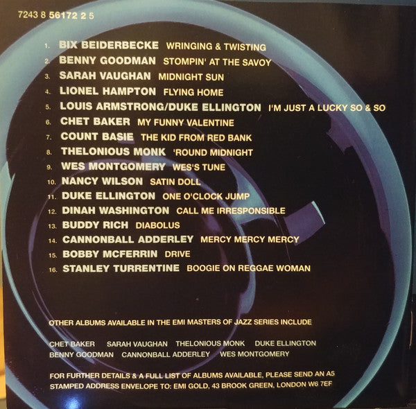Various - Totally Jazz - The Essential Jazz Album - Used CD image 4