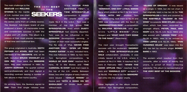 Seekers - Very Best Of - CD image 1