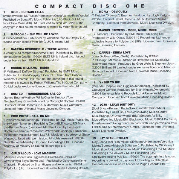 Various - Now That's What I Call Music! 59 - Used CD image 5
