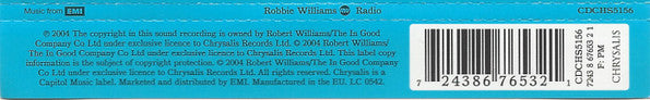 Robbie Williams - Radio - Used CD image 9