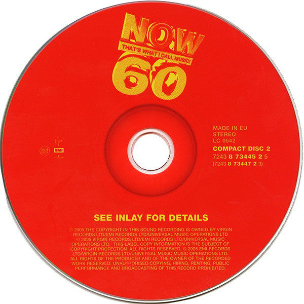 Various - Now That's What I Call Music! 60 - Used CD image 4