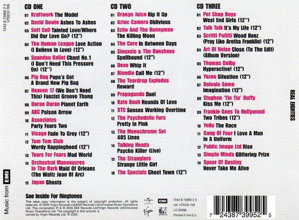 Various - Real Eighties - Hits Plus Extended Mixes - Used Box Set image 2