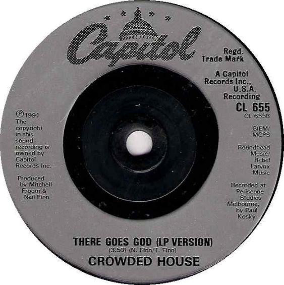 Crowded House - Four Seasons In One Day - Used Vinyl Record 7" image 4