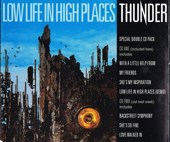 Thunder - Low Life In High Places - Used CD image 1