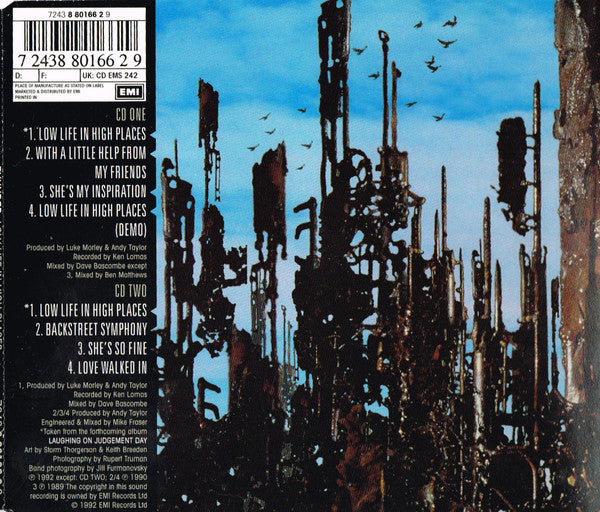 Thunder - Low Life In High Places - Used CD image 4