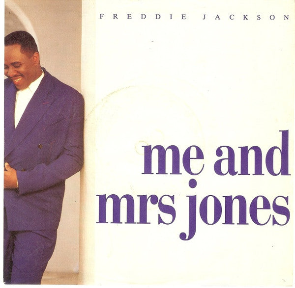 Freddie Jackson - Me And Mrs Jones - Used Vinyl Record 7" image 1