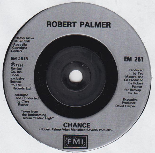 Robert Palmer - Witchcraft - Used Vinyl Record 7" image 4