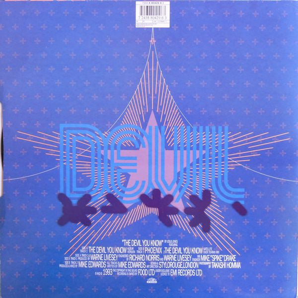 Jesus Jones - Devil You Know - Used Vinyl Record 12" image 2