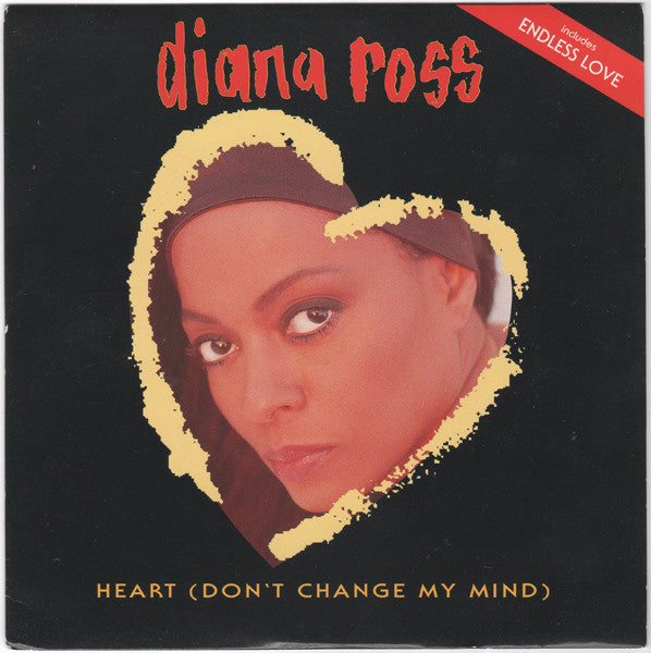 Diana Ross - Heart (Don't Change My Mind) - Used Vinyl Record 7" image 1