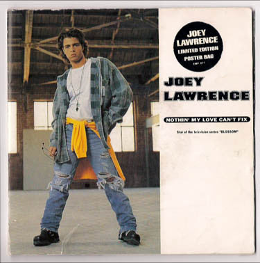 Joey Lawrence - Nothin' My Love Can't Fix - Used Vinyl Record 7" image 1