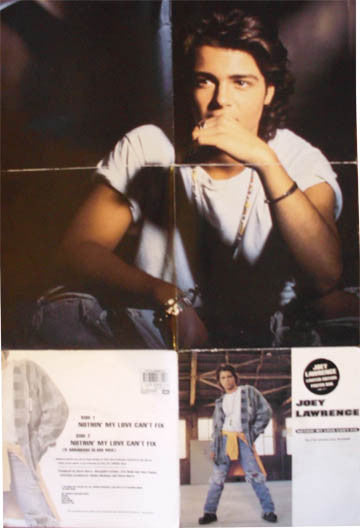 Joey Lawrence - Nothin' My Love Can't Fix - Used Vinyl Record 7" image 9