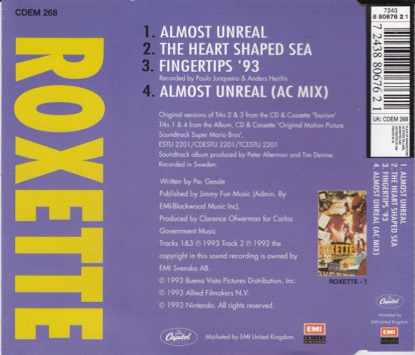 Roxette - Almost Unreal - Used CD image 5