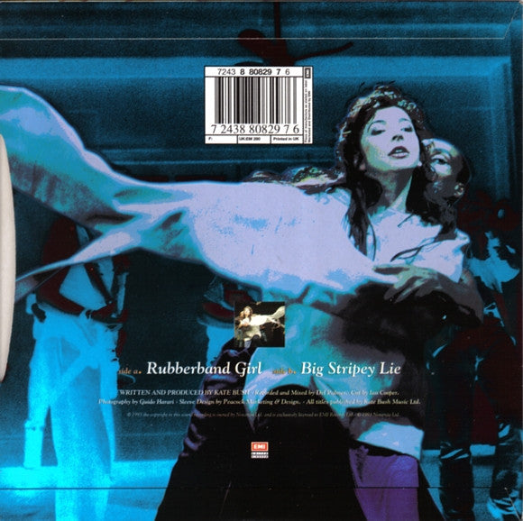 Kate Bush - Rubberband Girl - Used Vinyl Record 7" image 2