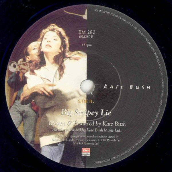 Kate Bush - Rubberband Girl - Used Vinyl Record 7" image 4