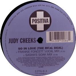 Judy Cheeks - So In Love (The Real Deal) - Used Vinyl Record 12" image 1