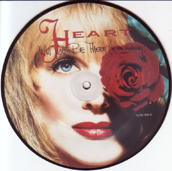 Heart - Will You Be There (In The Morning) - Used Vinyl Record 7" image 1