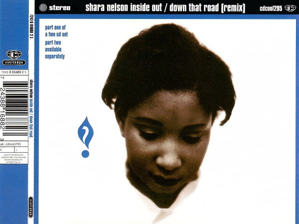 Shara Nelson - Inside Out / Down That Road (Remix) - Used CD image 6