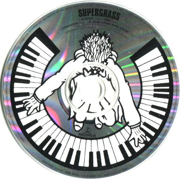 Supergrass - Alright / Time - Used CD image 3