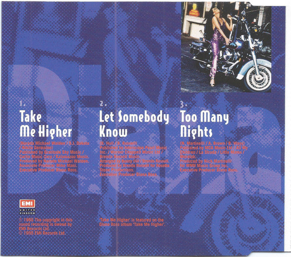 Diana Ross - Take Me Higher - Used CD image 3