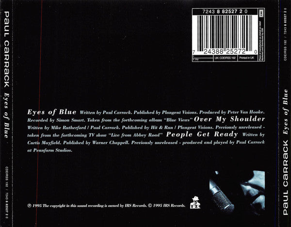 Paul Carrack - Eyes Of Blue - Used CD image 2