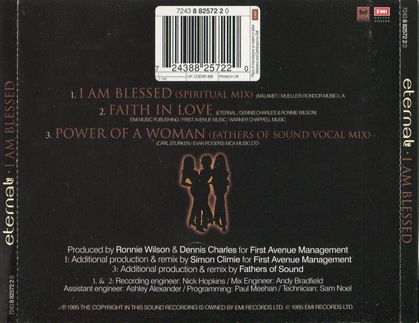 Eternal - I Am Blessed - Used CD image 7